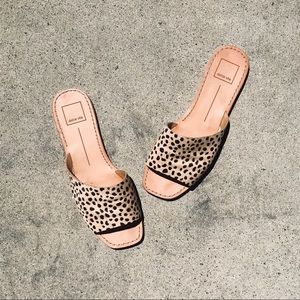 DOLCE VITA CHEETAH SLIDES